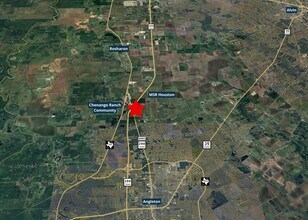 Highway 288 & Business 288, Angleton, TX - Vue aérienne  vue de carte
