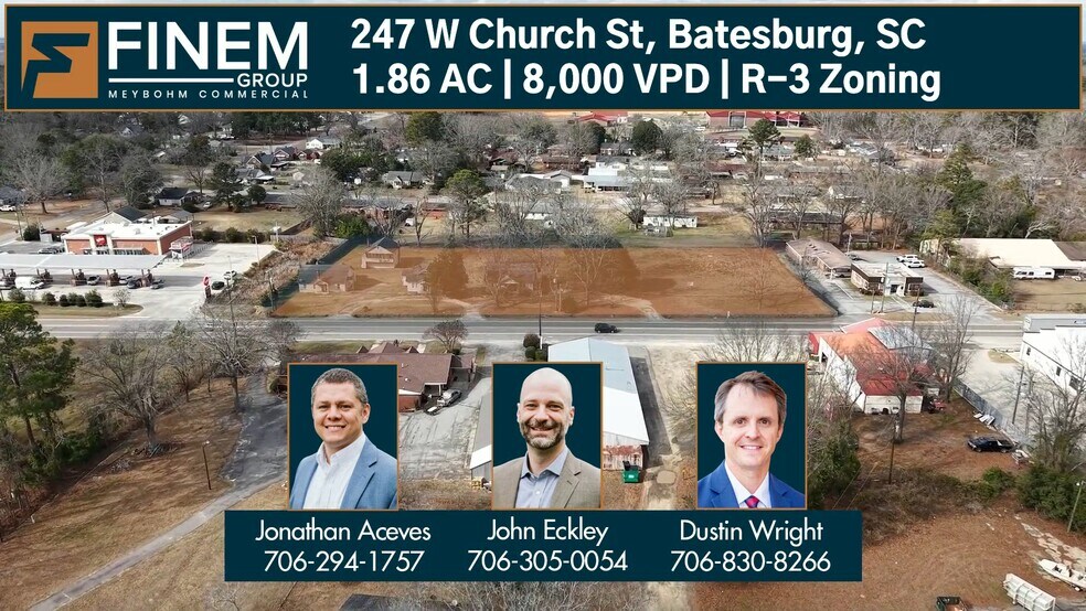 247 W Church St, Batesburg-Leesville, SC à vendre - Vidéo sur l’annonce professionnelle – Image 2 sur 19