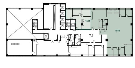 1010 Rue Sherbrooke O, Montréal, QC à louer Plan d’étage– Image 1 sur 1