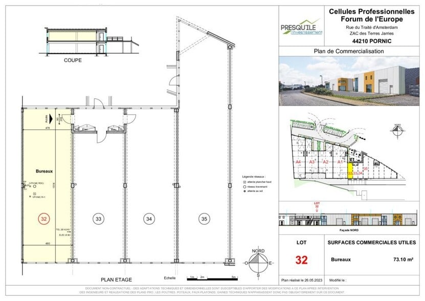 Bureau dans Pornic à vendre - Plan d’étage – Image 3 sur 6