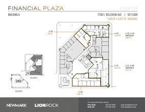 7730 E Belleview Ave, Greenwood Village, CO à louer Plan d’étage– Image 2 sur 2