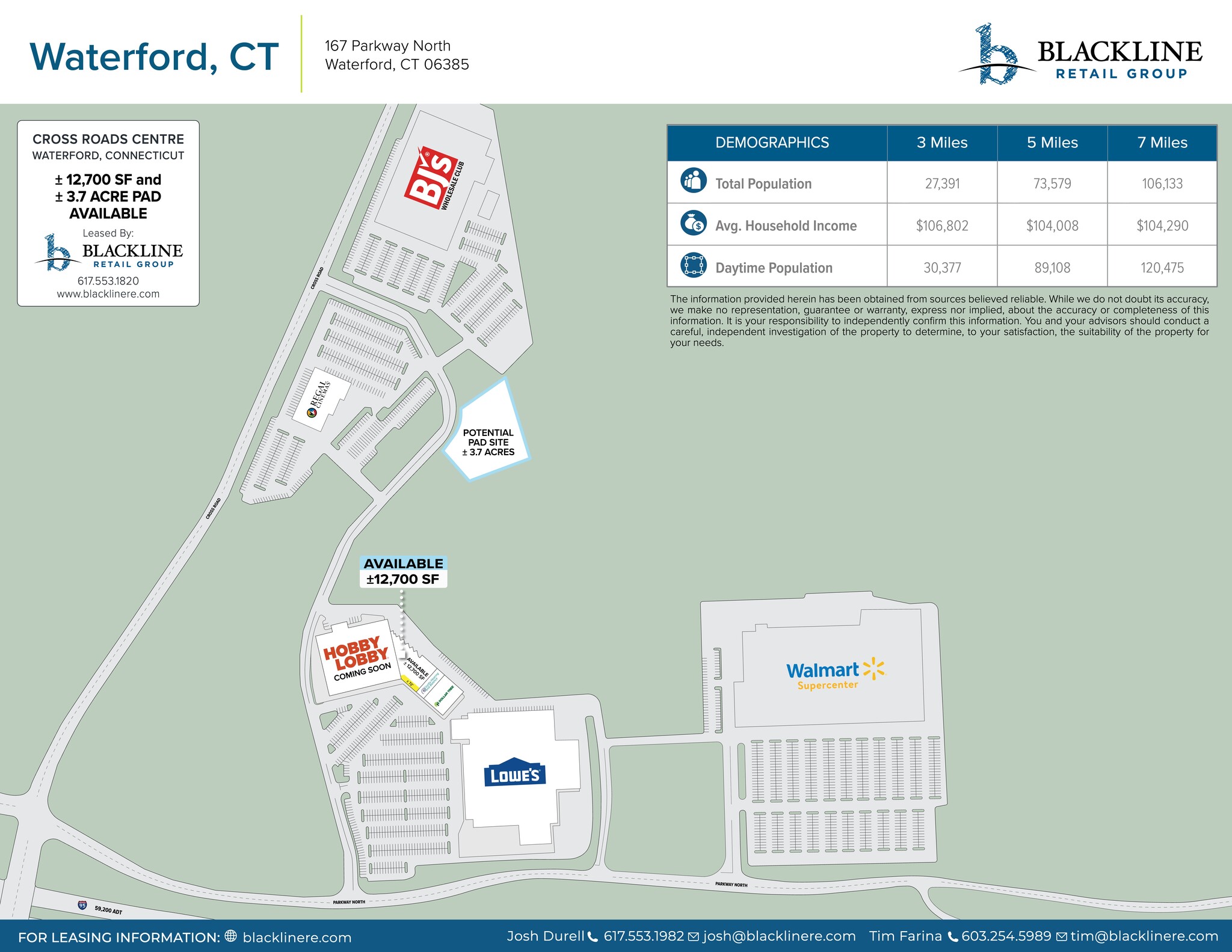 167 Waterford N Pky, Waterford, CT à louer Plan de site– Image 1 sur 1
