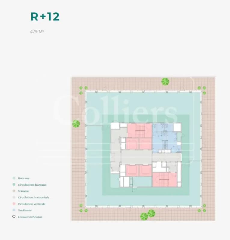 51-55 Boulevard De La Mission Marchand, Courbevoie à louer Plan d’étage– Image 1 sur 1
