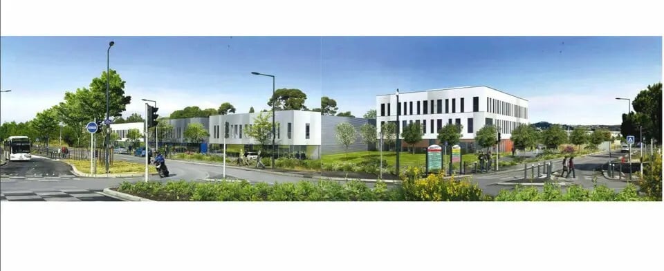 Bureau dans Marseille à louer - Photo de l’immeuble – Image 3 sur 12