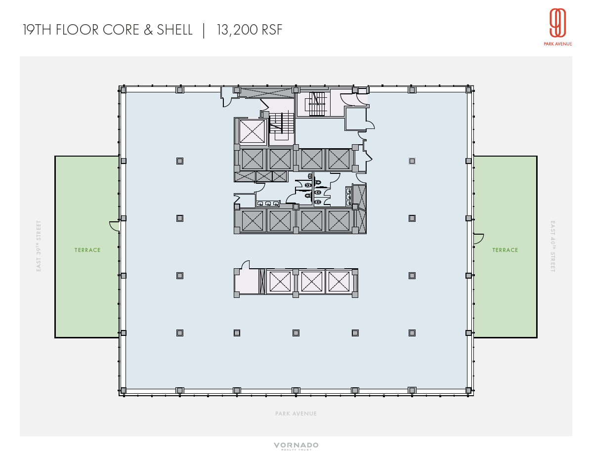 90 Park Ave, New York, NY à louer Plan d’étage– Image 1 sur 1