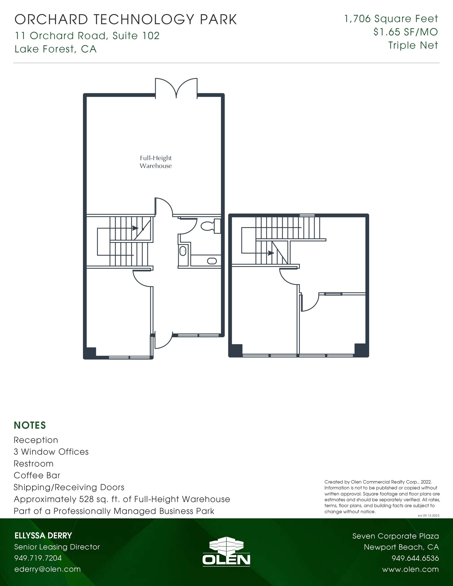 1-13 Orchard Rd, Lake Forest, CA à louer Plan d’étage– Image 1 sur 1