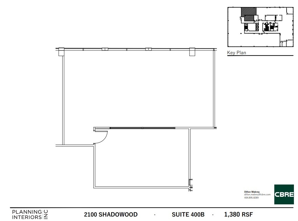 2100 Powers Ferry Rd SE, Atlanta, GA à louer Plan d’étage– Image 1 sur 1