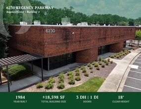 6230 Regency Pky, Norcross, GA à louer Plan de site– Image 2 sur 2