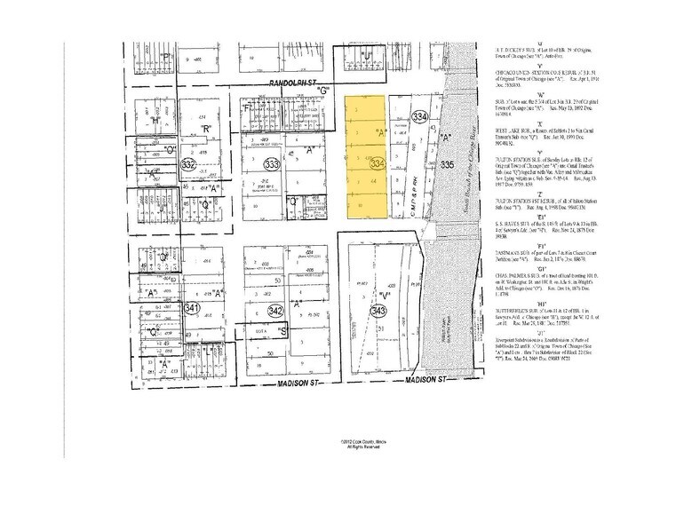 111 N Canal St, Chicago, IL à louer - Plan cadastral – Image 2 sur 37