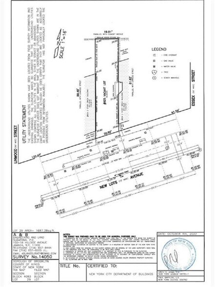 825 New Lots Ave, Brooklyn, NY à vendre - Photo de l’immeuble – Image 1 sur 2