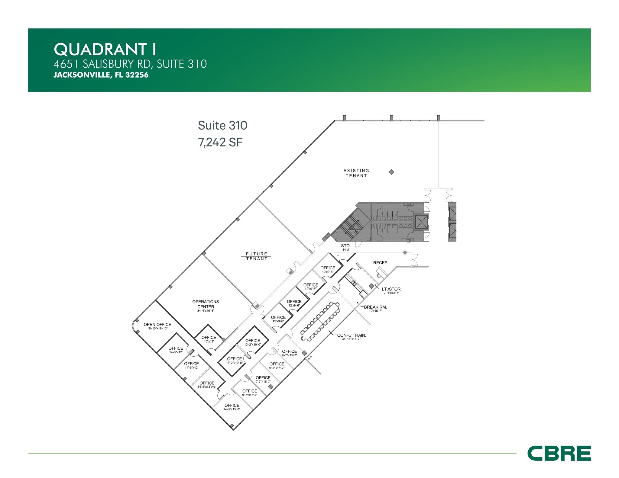 4651 Salisbury Rd, Jacksonville, FL à louer Plan de site– Image 1 sur 1