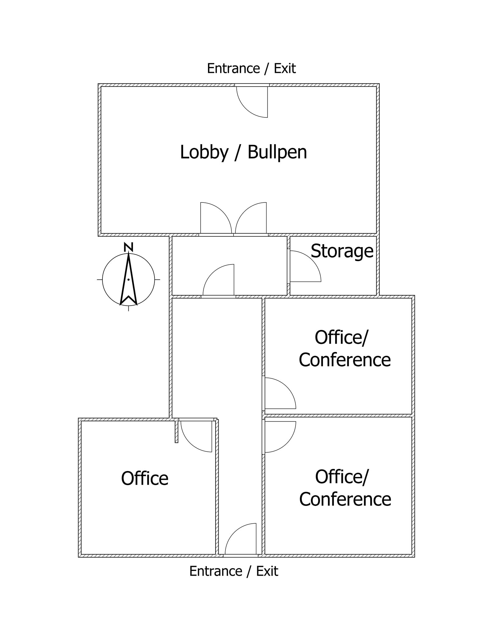2350 W Shaw Ave, Fresno, CA à louer Plan de site– Image 1 sur 1