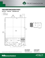 1100 Northmeadow Pky, Roswell, GA à louer Plan d’étage– Image 2 sur 2