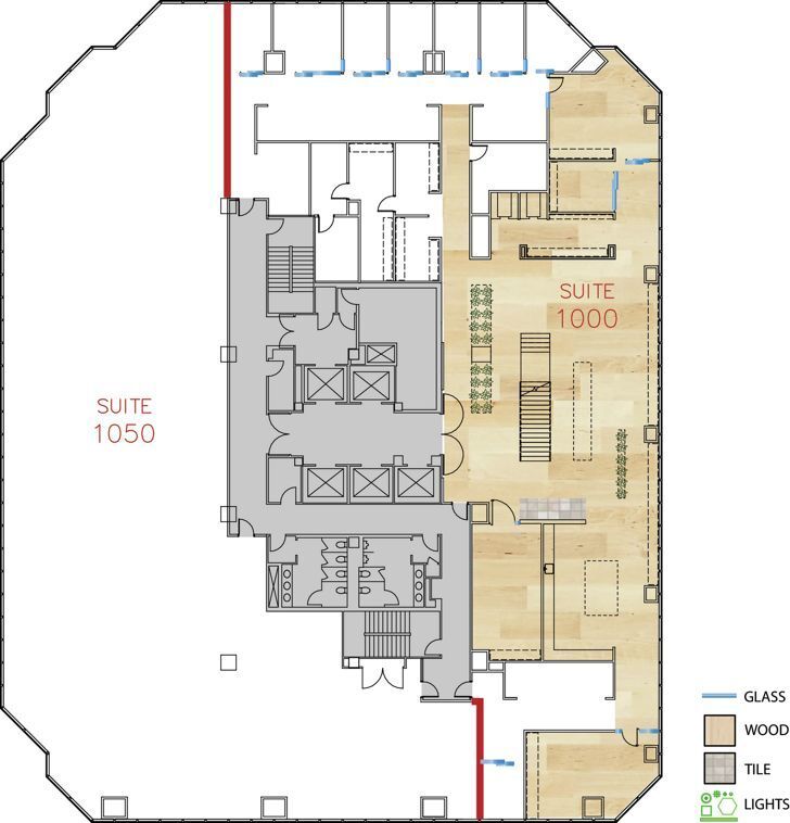 18100 Von Karman Ave, Irvine, CA à louer Plan d’étage– Image 1 sur 1