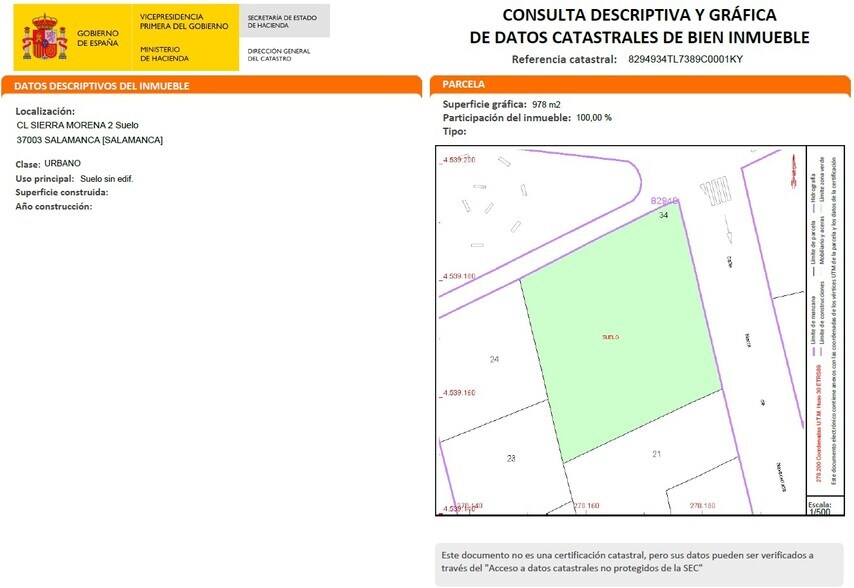 Calle Sierra de Guadarrama, Salamanca, Salamanca à vendre - Photo principale – Image 3 sur 12
