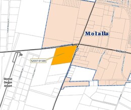 SW Corner Of Hwy 211 & Hwy 213, Molalla, OR - Vue aérienne  vue de carte - Image1
