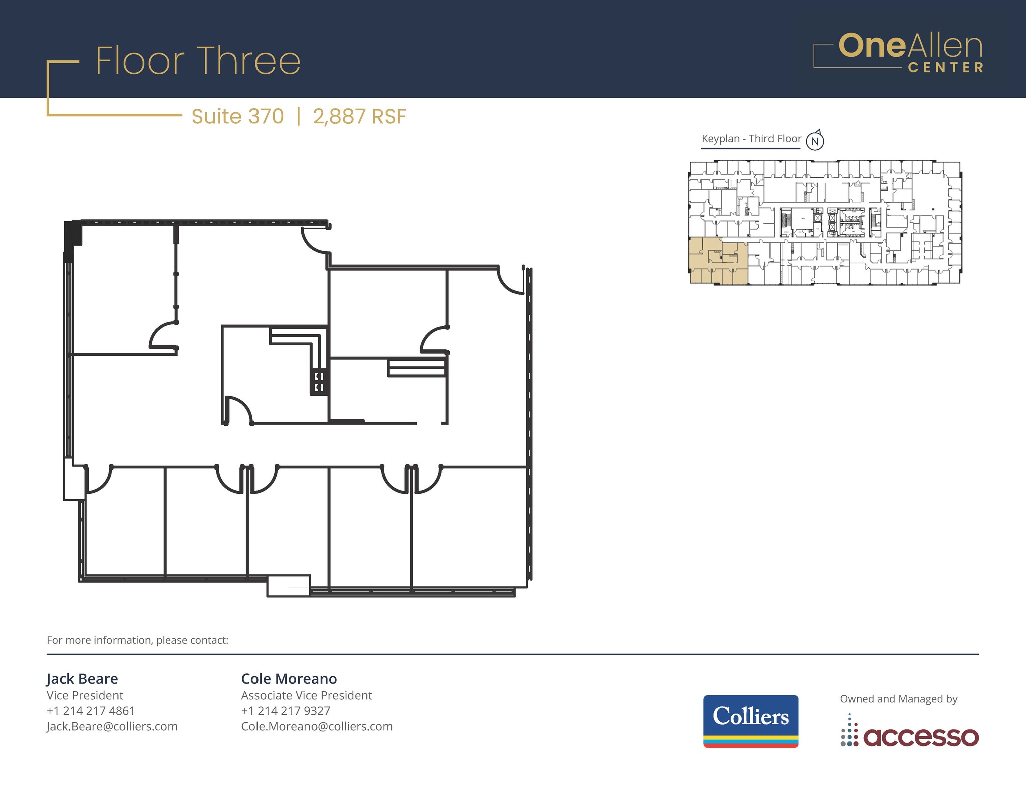 700 Central Expy S, Allen, TX à louer Plan d’étage– Image 1 sur 1