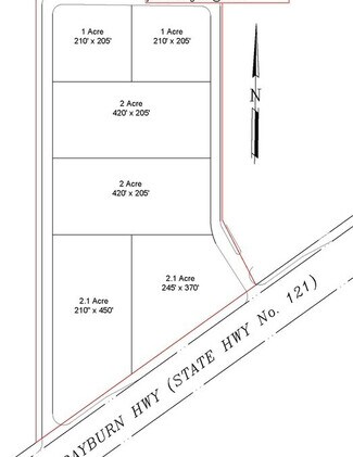 Plus de détails pour 3930 Sam Rayburn Highway, Melissa, TX - Terrain à vendre