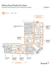 25 Hospital Center Blvd, Hilton Head, SC à louer Plan d’étage– Image 1 sur 3