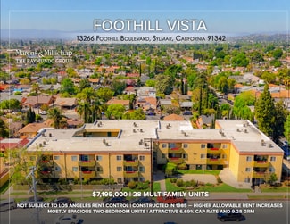 Plus de détails pour 13266 Foothill Blvd, Sylmar, CA - Logement à vendre