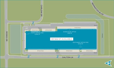 901 Carlow Dr, Bolingbrook, IL à louer Plan de site– Image 1 sur 1
