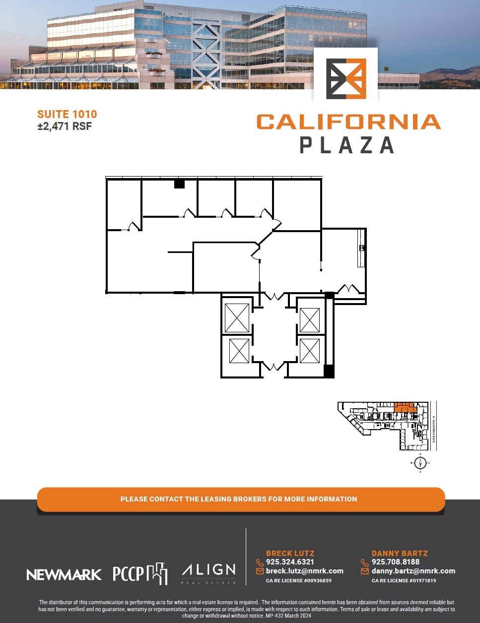 2121 N California Blvd, Walnut Creek, CA à louer Plan d’étage– Image 1 sur 1