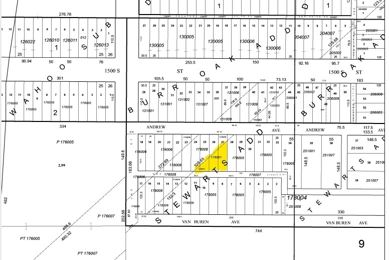 382 Van Buren Ave, Salt Lake City, UT à louer - Plan cadastral – Image 3 sur 6