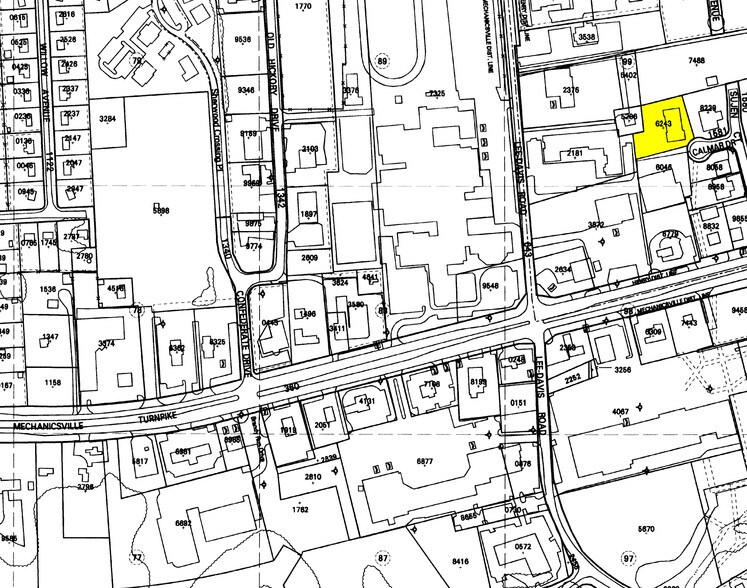7011 Calmar Dr, Mechanicsville, VA à louer - Plan cadastral – Image 2 sur 3