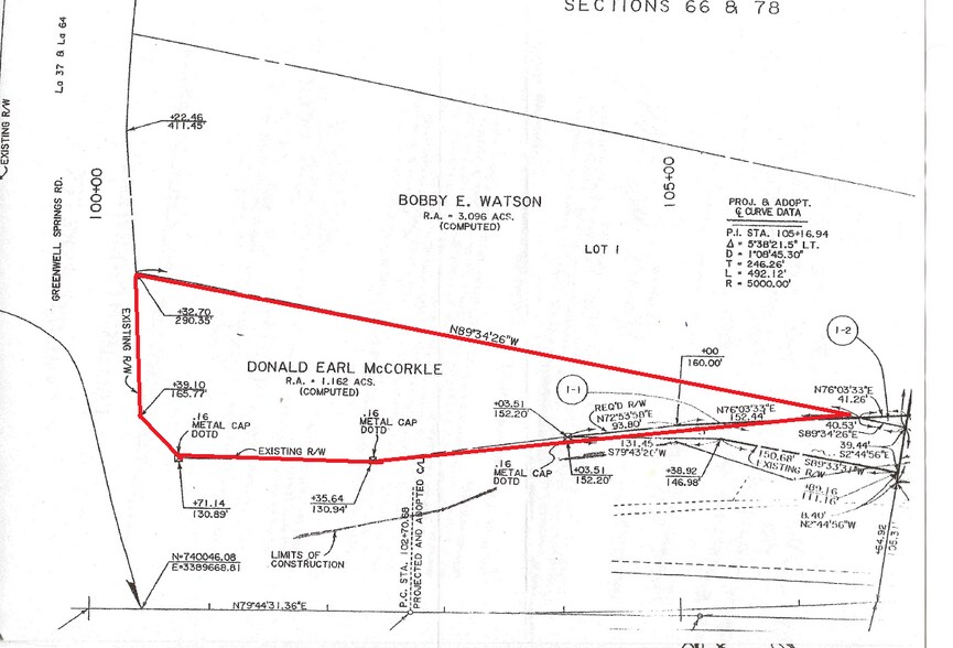 18737 Magnolia Bridge Rd, Greenwell Springs, LA à vendre - Plan cadastral – Image 2 sur 2