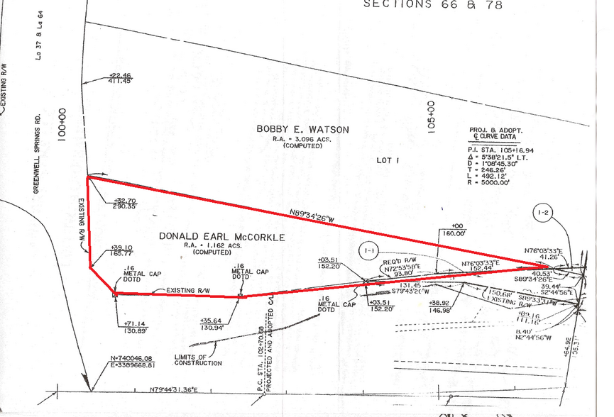 18737 Magnolia Bridge Rd, Greenwell Springs, LA à vendre - Plan cadastral – Image 3 sur 3