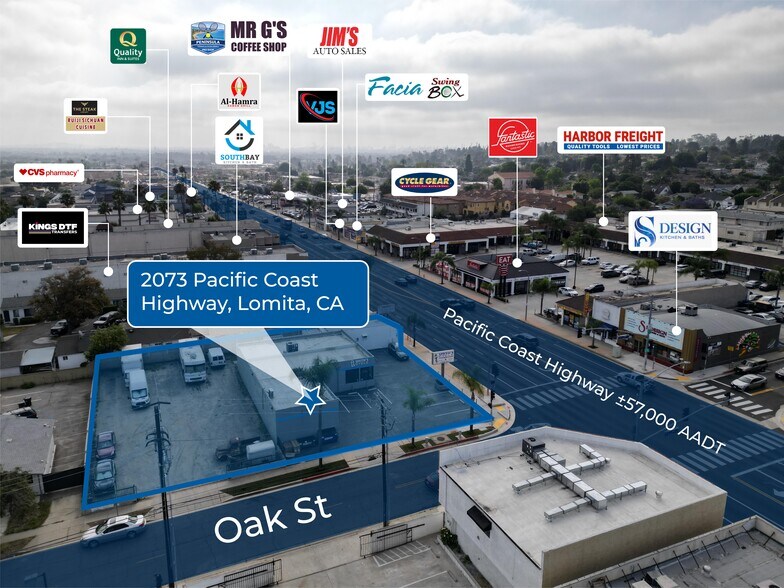 2073 Pacific Coast Hwy, Lomita, CA à louer - Photo de l’immeuble – Image 2 sur 5