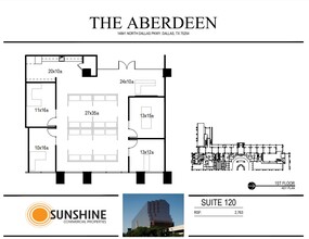 14841 N Dallas Pky, Addison, TX à louer Plan d’étage– Image 1 sur 1