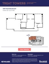 1255 Treat Blvd, Walnut Creek, CA à louer Plan d’étage– Image 1 sur 1