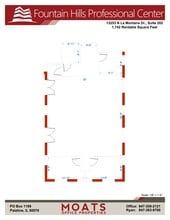 13253 N La Montana, Fountain Hills, AZ à louer Plan de site– Image 1 sur 1