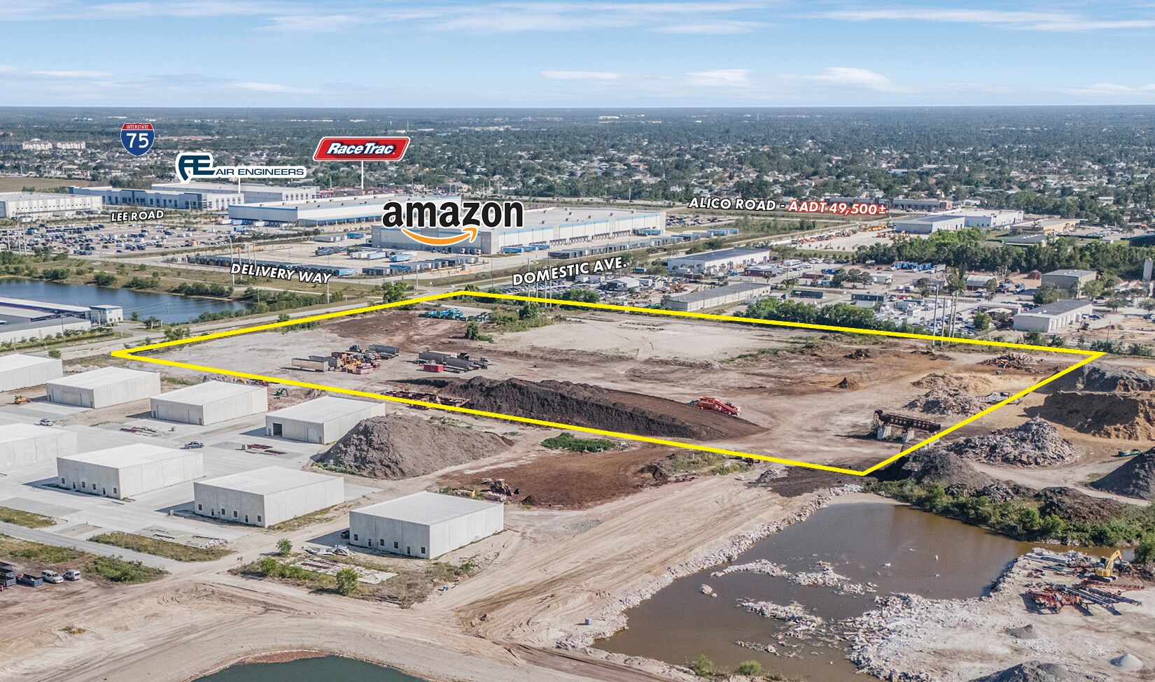 7958/7962 USA Industrial Dr, Fort Myers, FL à vendre Aérien– Image 1 sur 7