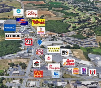 Plus de détails pour 286 Concord Pky S, Concord, NC - Local commercial à vendre