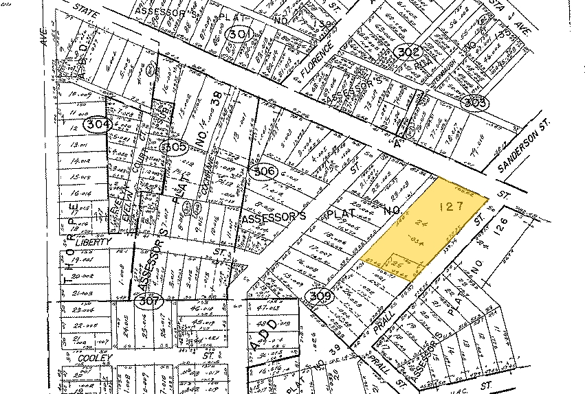 161 State St, Pontiac, MI à louer - Plan cadastral – Image 2 sur 6
