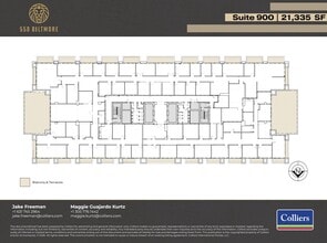 550 Biltmore Way, Coral Gables, FL à louer Plan d’étage– Image 1 sur 1