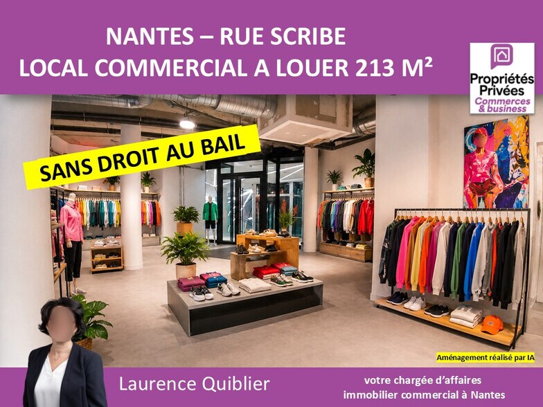 Local commercial dans Nantes à louer - Photo de l’immeuble – Image 1 sur 11