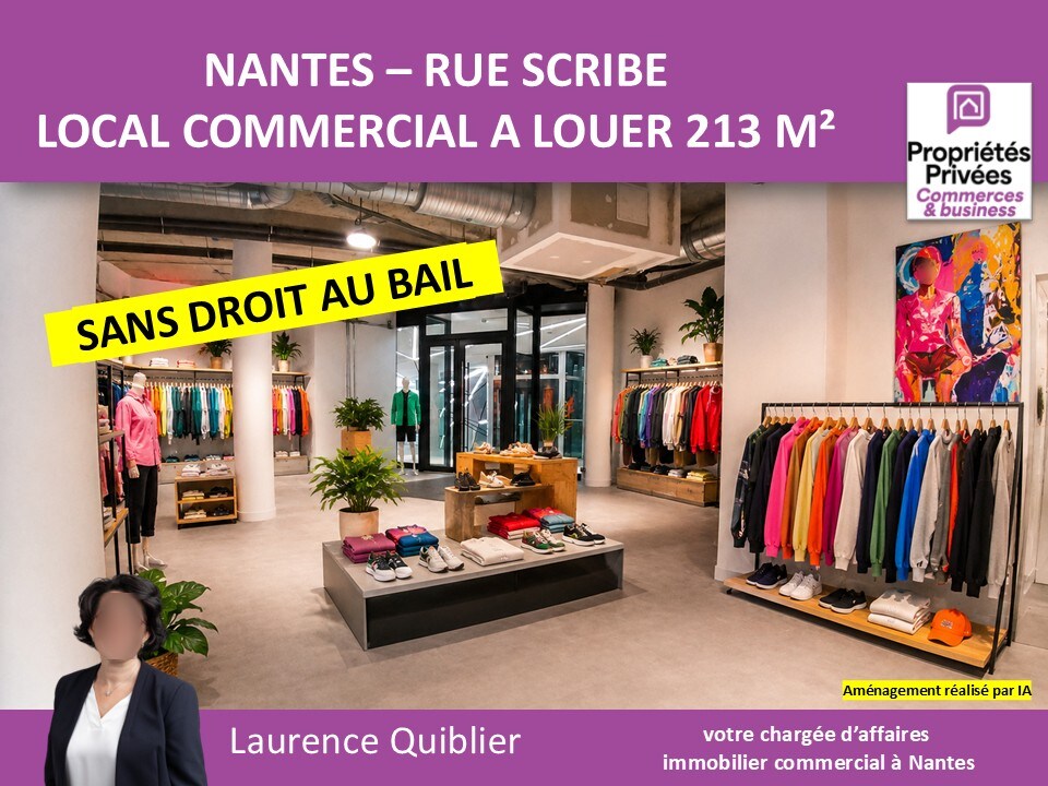 Local commercial dans Nantes à louer Photo de l’immeuble– Image 1 sur 12
