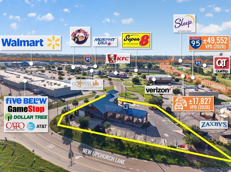 2048 Bells Hwy, Walterboro, SC à vendre - Photo de l’immeuble – Image 3 sur 13