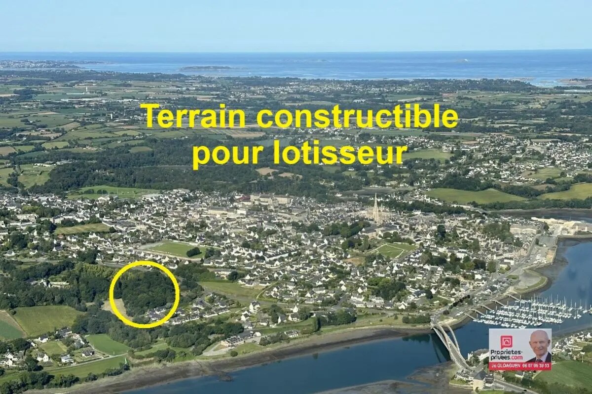 Terrain dans Tréguier à vendre Aérien– Image 1 sur 2