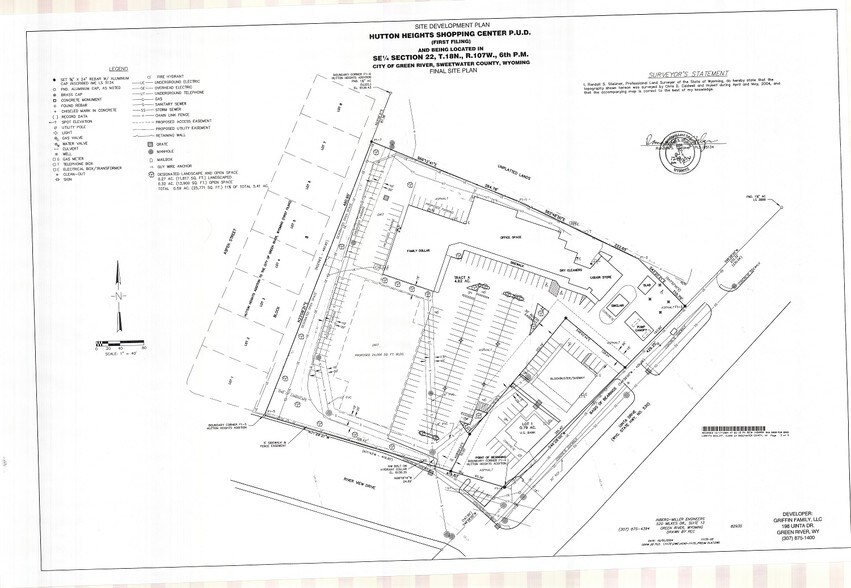 100-230 Uinta Dr, Green River, WY à louer - Plan cadastral – Image 2 sur 15