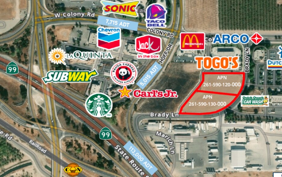 Freeway Commercial Pads portefeuille de 2 biens à vendre sur LoopNet.fr - Photo de l’immeuble – Image 2 sur 2