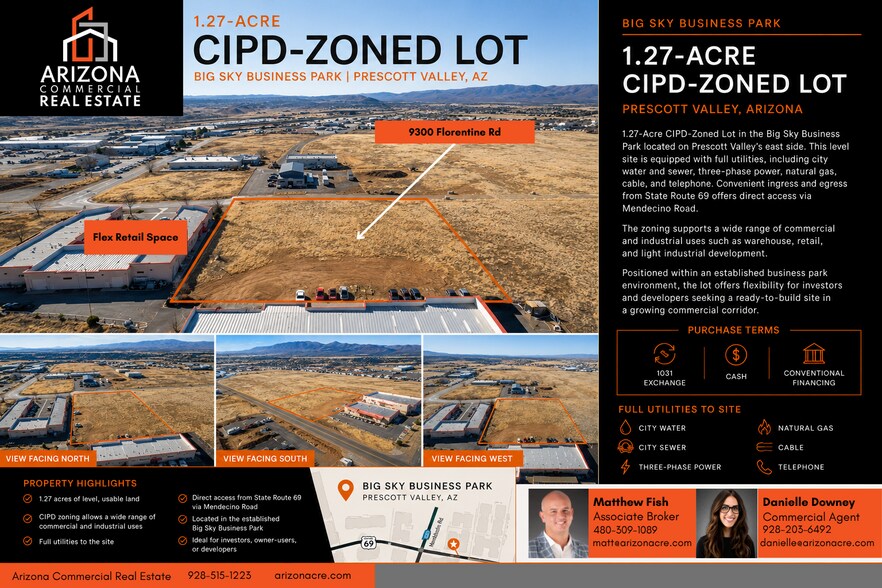 TBD Florentine Rd, Prescott Vly, Prescott Valley, AZ à vendre - Photo de l’immeuble – Image 1 sur 8