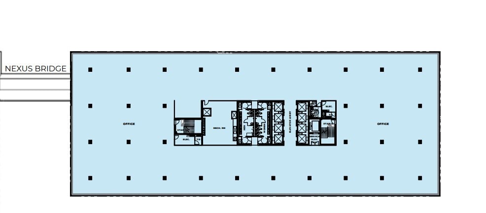 155 Queens Quay E, Toronto, ON à louer Plan d’étage– Image 1 sur 1