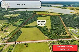 Plus de détails pour 10840 FM 442, Boling, TX - Terrain à vendre