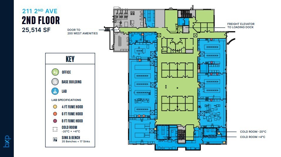 211 Second Ave, Waltham, MA à louer Plan d’étage– Image 1 sur 1