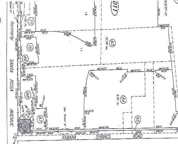 2296 Santa Rosa Ave, Santa Rosa, CA à louer - Plan cadastral – Image 3 sur 12