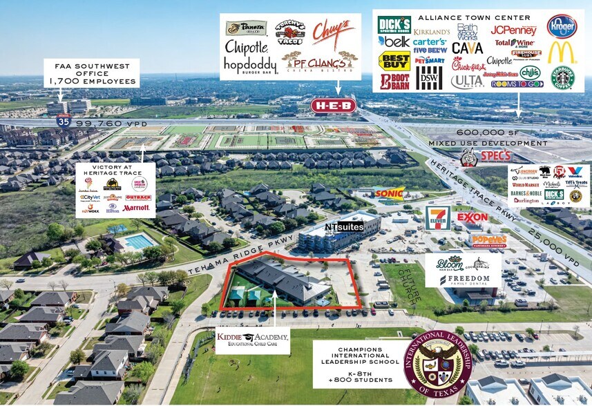 9773 Tehama Ridge Pkwy, Fort Worth, TX à vendre - Photo de l’immeuble – Image 3 sur 5